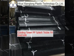 برج التبريد PP Splash Trickle Fill شبكة التعبئة