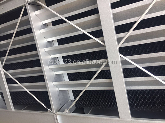 CE عبر تدفق وسائل الإعلام HVAC الصناعية برج التبريد التبخيري الصلب