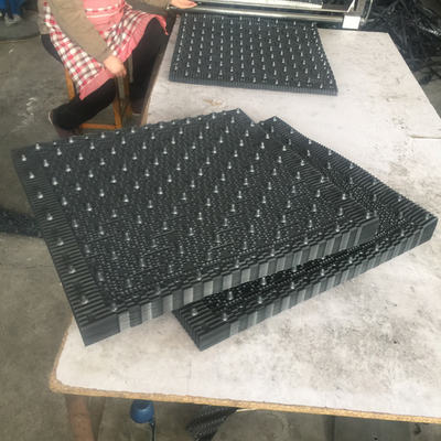 برج تبريد 750X2000mm PVC صلب يملأ CF750 يملأ برج تبريد الوسائط