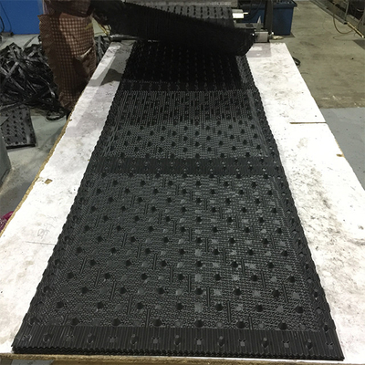 برج تبريد 750X2000mm PVC صلب يملأ CF750 يملأ برج تبريد الوسائط