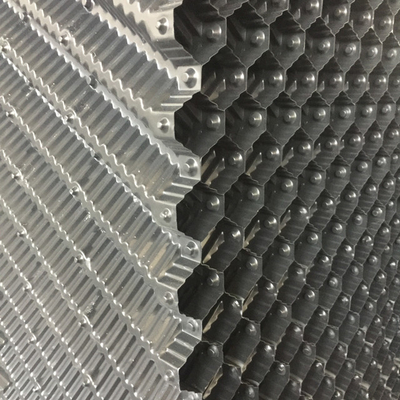 برج التبريد حزمة ملء PVC صفيحة التدفق المضاد ملء 610mm برج التبريد