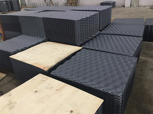 850X1000mm برج التبريد حشو هواء تبريد PVC حشو 0.32mm-0.6mm