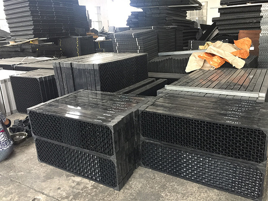 PVC الهواء مدخل كوة برج التبريد 2400mm العرض 85mm العمق