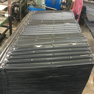 يملأ برج التبريد PVC المكثف التبخيري 1300 مم عبر وسائط التدفق