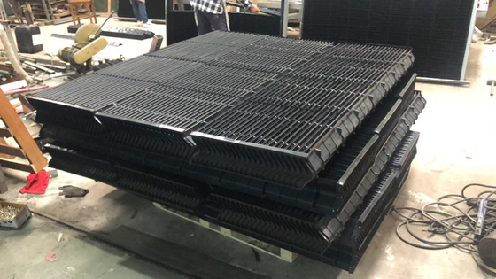 PVC 145MM EAC الانجراف المزيل من تصميم برج التبريد ذو التدفق المتقاطع