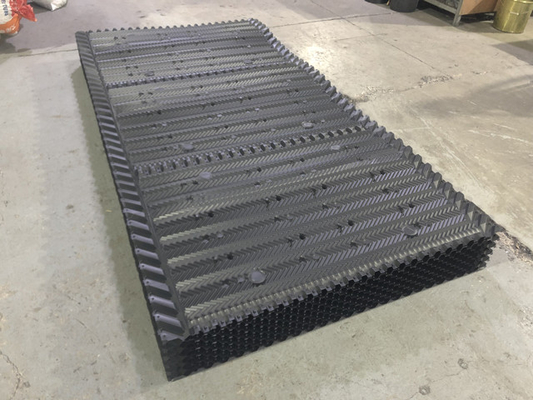 1250X2400mm برج تبريد المياه نوع التعليق PVC ورقة 16 مم