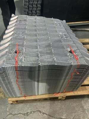 العرض 800mm المواد للبرج التبريد ملء PVC ملء لبرج التبريد KK ملء مع حافة الانجراف