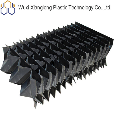 0.6mm PVC الانجراف المزيل 140-145mm قطع غيار برج التبريد